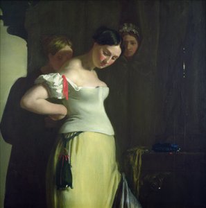 Minna en su tocador de William Quiller Orchardson